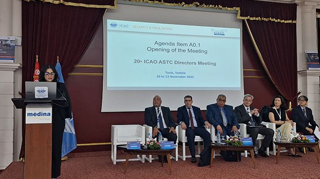 تونس-تحتضن-الاجتماع-الـ20-للمراكز-الإقليمية-لأمن-الطيران-المدني